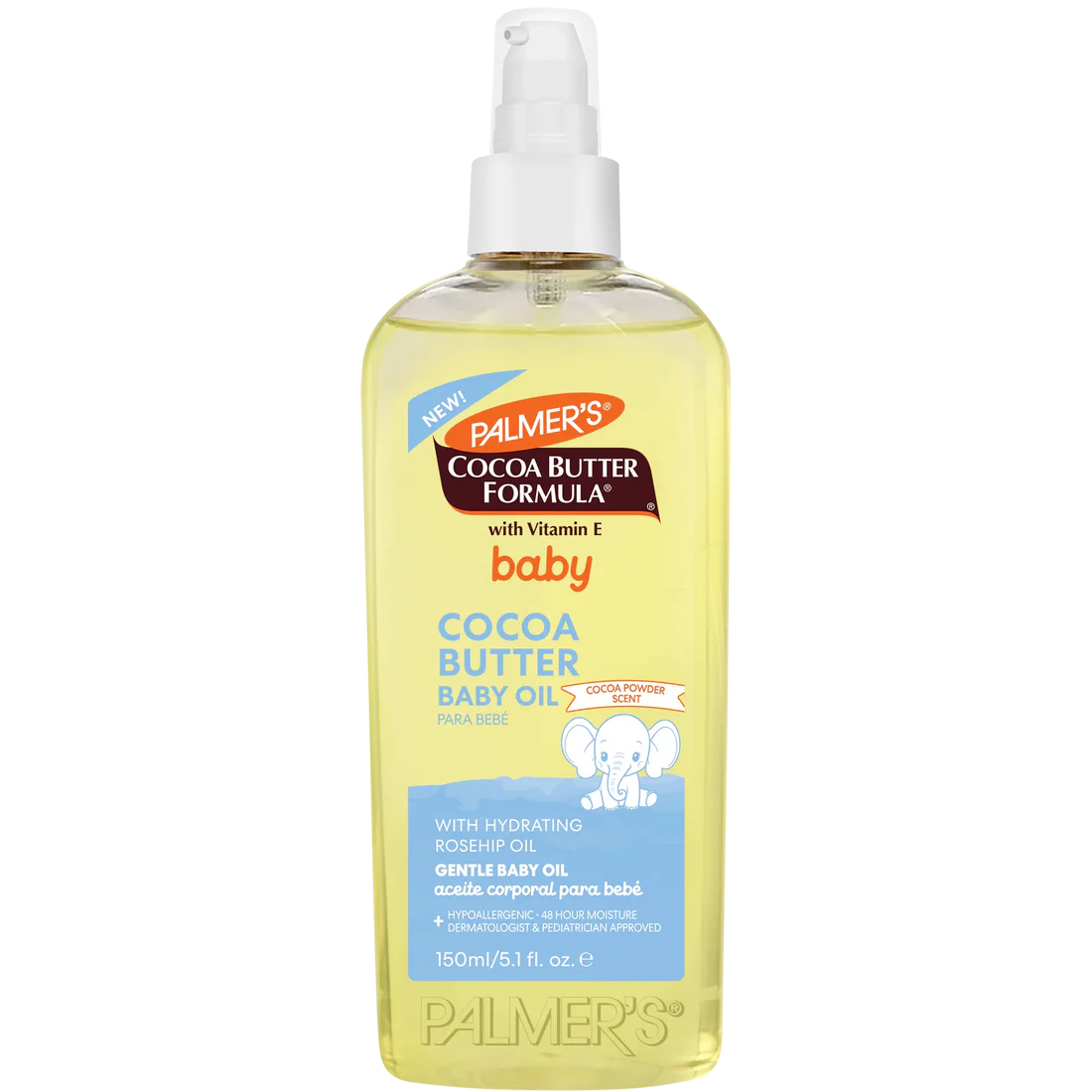 4773Front Cocoa Butter Baby Oil - Image 1