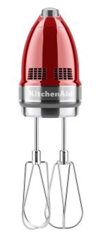 9-Speed Hand Mixer - Candy Apple Red - Image 4