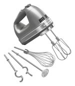 9-Speed Hand Mixer - Contour Silver