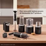 KitchenAid Go® Cordless Hand Mixer - battery included - Black Matte - Image 4
