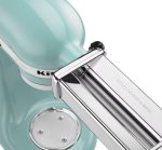 Value Bundle Artisan® Series 5 Quart Tilt-Head Stand Mixer with Fresh Prep Slicer/Shredder Attachment - Aqua Sky - Image 3